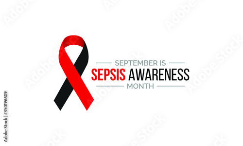 Vector illustration on the theme of Sepsis awareness month observed each year during September.