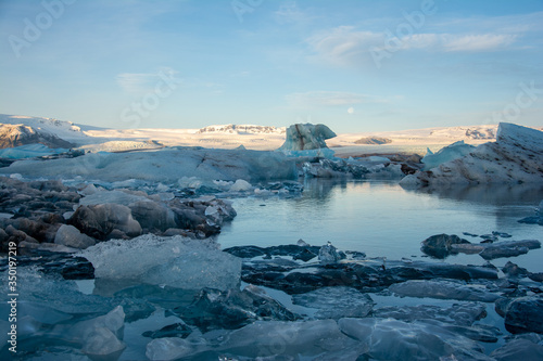 Glacier In The Jökulsárlón National Park