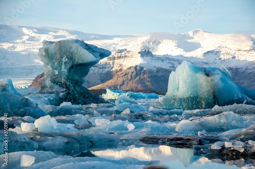 Glacier In The Jökulsárlón National Park