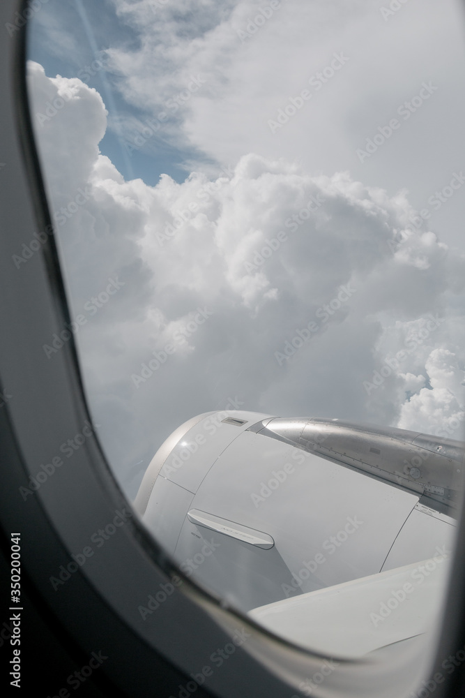Airplane window 2