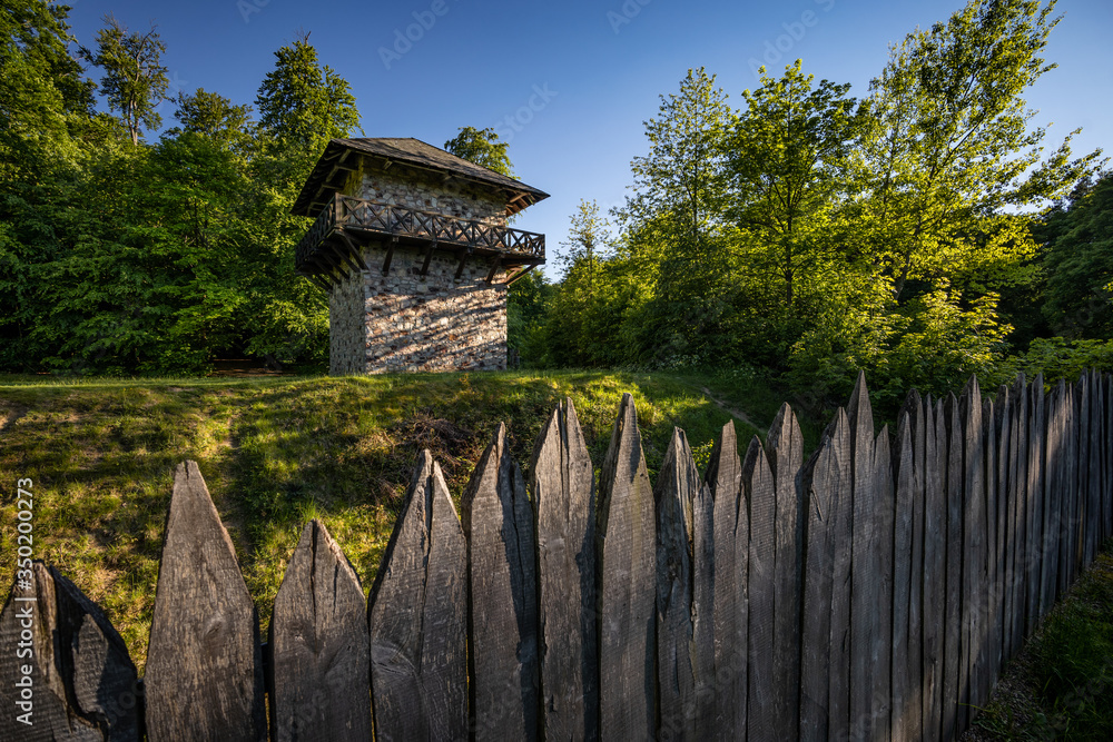 Limeswachturm am Kastell Zugmantel