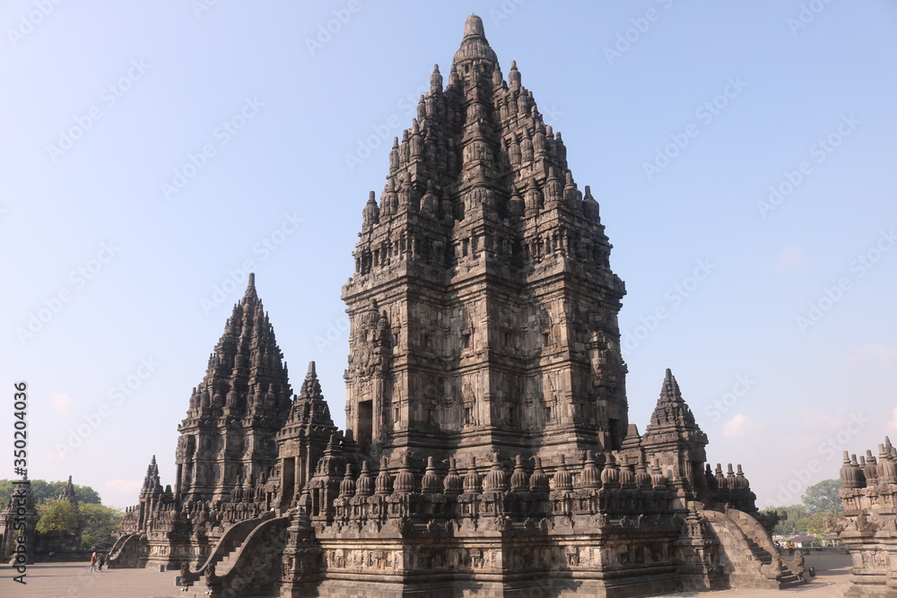 Prambanan or Rara Jonggrang is a 9th-century Hindu temple compound in Special Region of Yogyakarta, Indonesia. Prambanan or Rara Jonggrang is a 9th-century Hindu temple compound in Special Region of Yogyakarta, Indonesia.