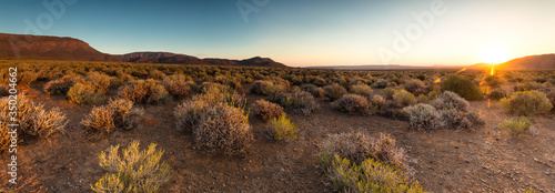 Photography Wide angle views over the plains of the Tankwa Karoo in the Northern Cape Provin