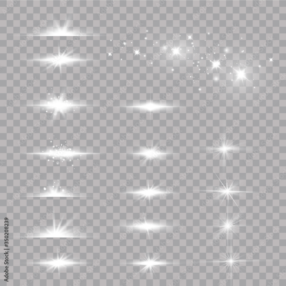Shine starlight isolated on transparent background. Glowing light effect.Set of flashes, Lights and Sparkles on a transparent background. Bright gold flashes and glares. Shine starlight isolated on transparent background. Glowing light effect.Set of flashes, Lights and Sparkles on a transparent background. Bright gold flashes and glares.