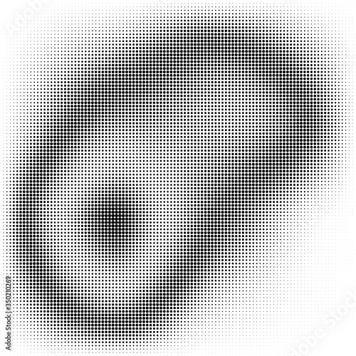 Abstract halftone. Black dots on white background. Halftone background. Vector halftone dots. halftone on white background.