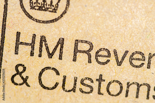 hm revenue and customs envelope photo