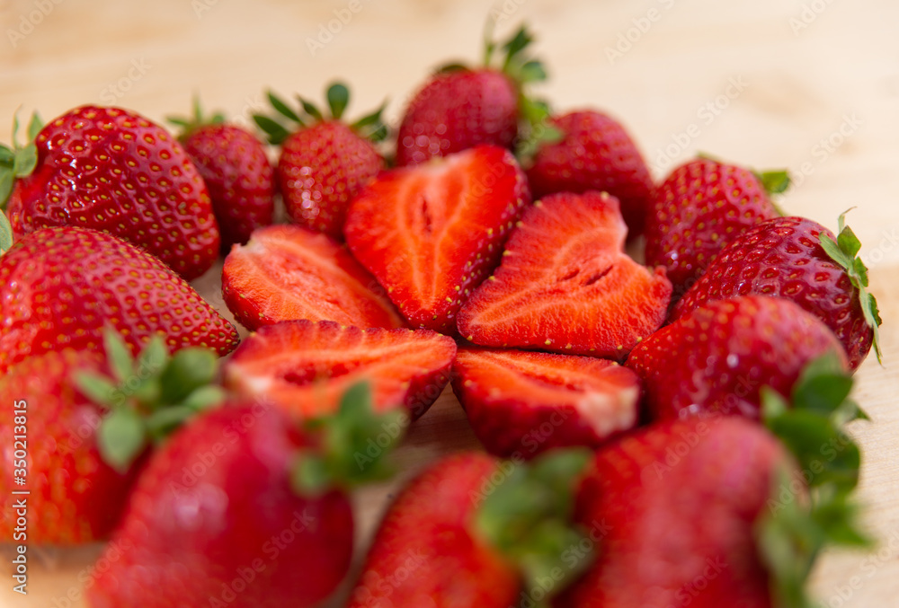 fresh sliced strawberries fresh sliced strawberries