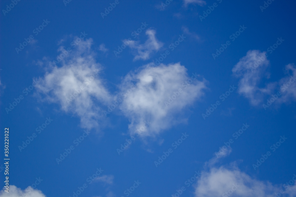 Blue sky clouds background. Beautiful landscape with clouds on sky Blue sky clouds background. Beautiful landscape with clouds on sky