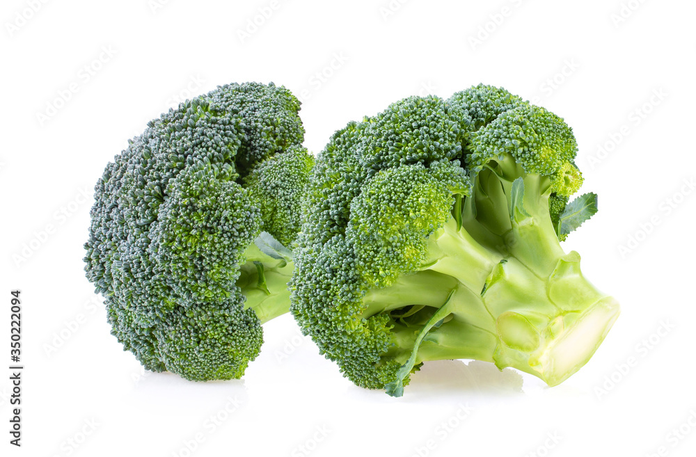 Broccoli isolated on white background Broccoli isolated on white background