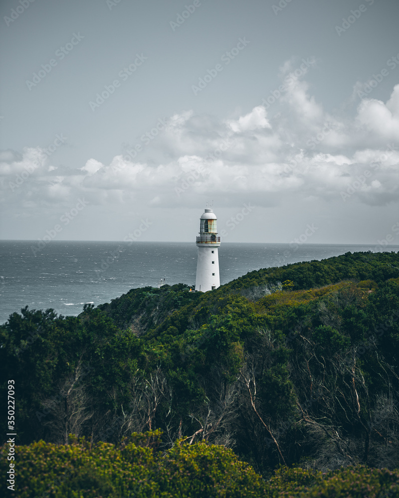 Lighthouse in Cape Otway at Great Ocean Road, Australia