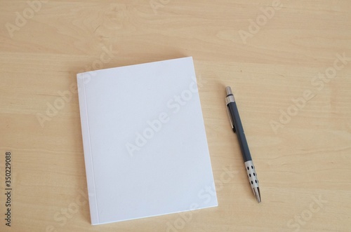 notebook on a white background in the room covid © m.lexandrovna