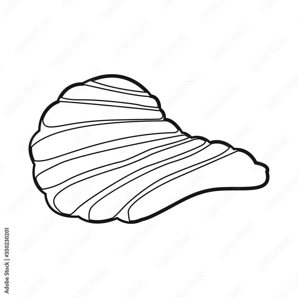 Vector illustration of chip and fluted logo. Web element of chip and crunchy stock vector illustration. Vector illustration of chip and fluted logo. Web element of chip and crunchy stock vector illustration.