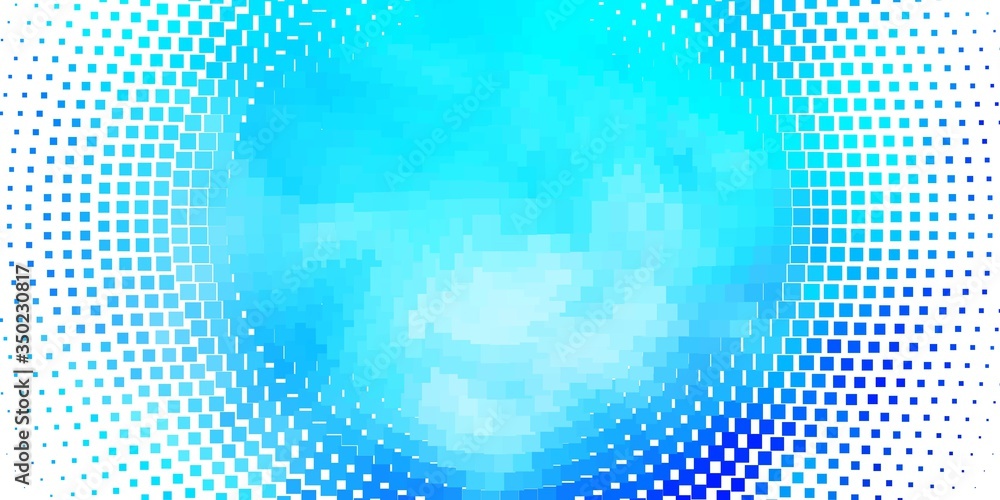 Fototapeta premium Light BLUE vector texture in rectangular style. Rectangles with colorful gradient on abstract background. Pattern for business booklets, leaflets