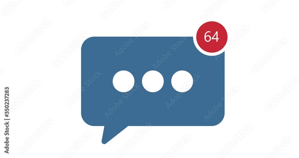 4k color animation of receiving 99 messages in messenger. Animation messenger icon with counting number. Formats UHD, HD, 1080p 4K.
4k color animation of receiving 99 messages in messenger. Animation messenger icon with counting number. Formats UHD, HD, 1080p 4K.