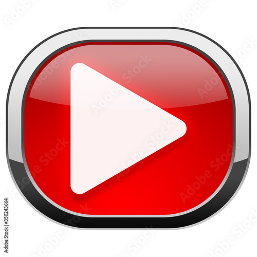 Free Download Red rounded square button - Right - GFXLoad