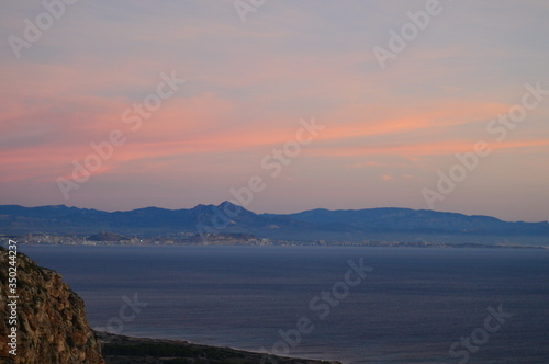 Paisajes monta  as de Alicante Espa  a