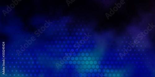 Light Pink, Blue vector backdrop with dots. Colorful illustration with gradient dots in nature style. Pattern for business ads.