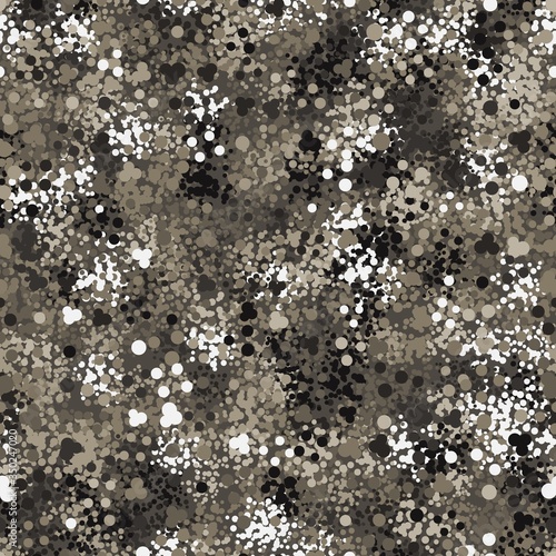 Camouflage pattern background. Modern clothing style masking camo repeat print