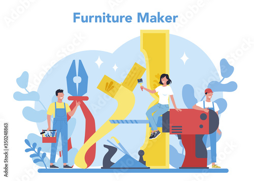 Wooden furniture maker or designer. Wood furniture repair