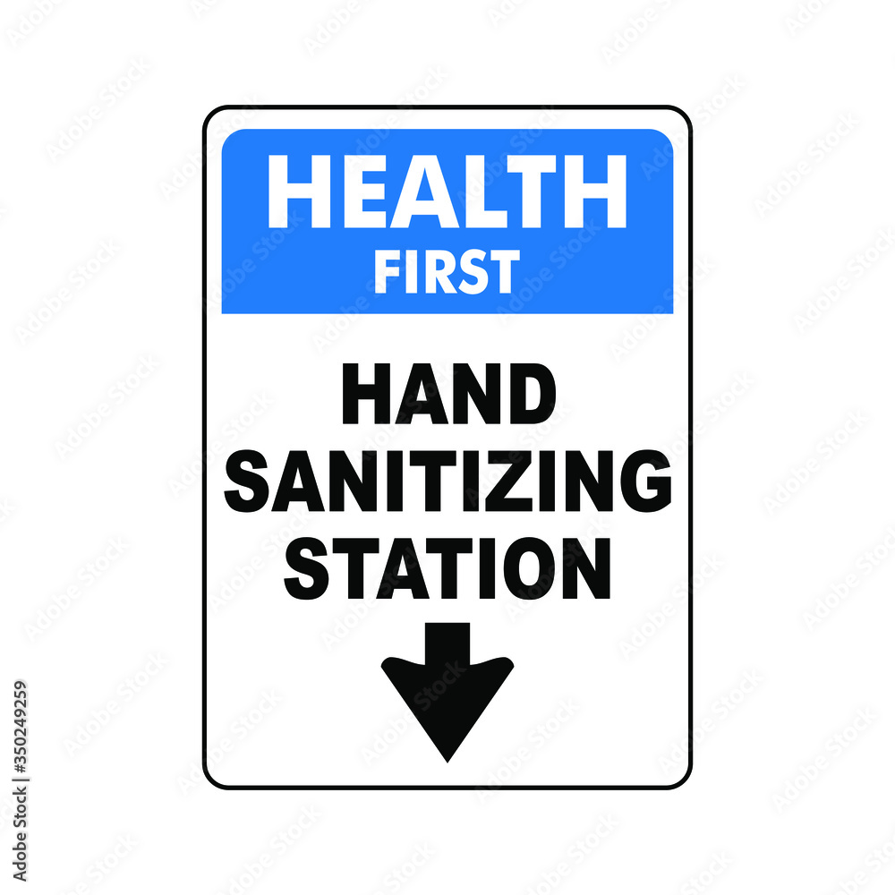 Clean hand, wash hand to prevent coronavirus covid19 vector ready to print sign notice Clean hand, wash hand to prevent coronavirus covid19 vector ready to print sign notice