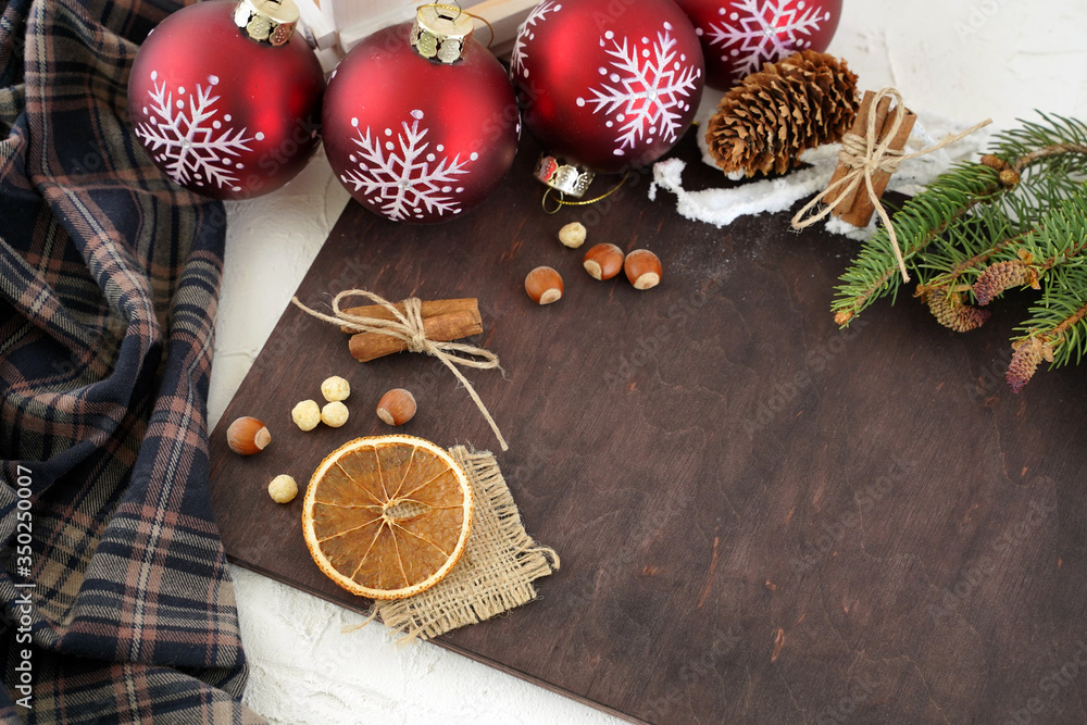 christmas background with christmas decorations christmas background with christmas decorations
