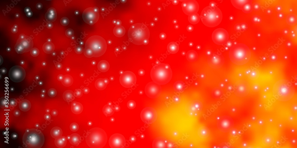 Dark Orange vector background with small and big stars. Blur decorative design in simple style with stars. Pattern for wrapping gifts. Dark Orange vector background with small and big stars. Blur decorative design in simple style with stars. Pattern for wrapping gifts.