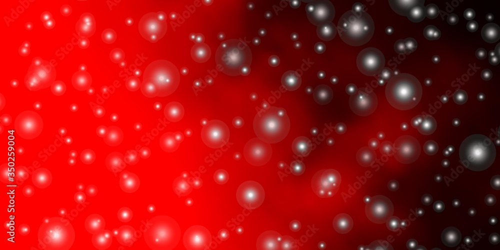 Dark Green, Red vector layout with bright stars. Colorful illustration with abstract gradient stars. Pattern for new year ad, booklets. Dark Green, Red vector layout with bright stars. Colorful illustration with abstract gradient stars. Pattern for new year ad, booklets.