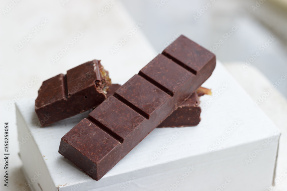 pieces of chocolate pieces of chocolate