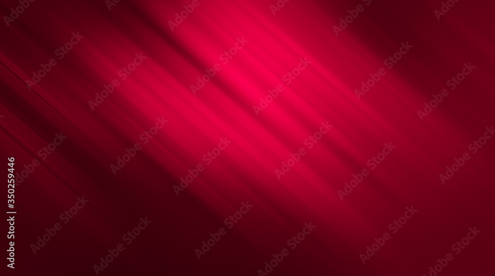 Fototapeta premium Abstract illustration background texture of beauty dark and light clear red, gradient flat wall and floor in empty spacious room