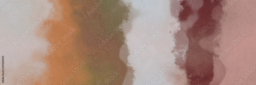 Fototapeta premium abstract watercolor background with watercolor paint with rosy brown, pastel brown and silver colors. can be used as web banner or background