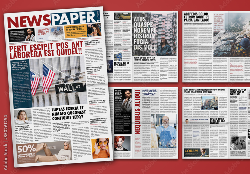 Newspaper Layout Newspaper Layout