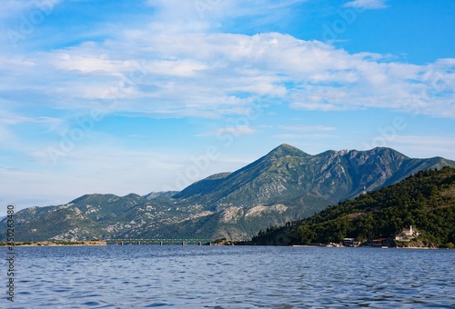 Skadar Lake National Park in summer  Montenegro