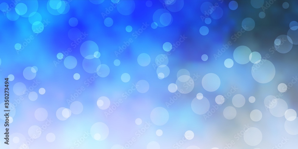Light BLUE vector background with circles. Illustration with set of shining colorful abstract spheres. Pattern for wallpapers, curtains. Light BLUE vector background with circles. Illustration with set of shining colorful abstract spheres. Pattern for wallpapers, curtains.