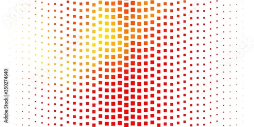 Light Red, Yellow vector layout with lines, rectangles. Illustration with a set of gradient rectangles. Template for cellphones.