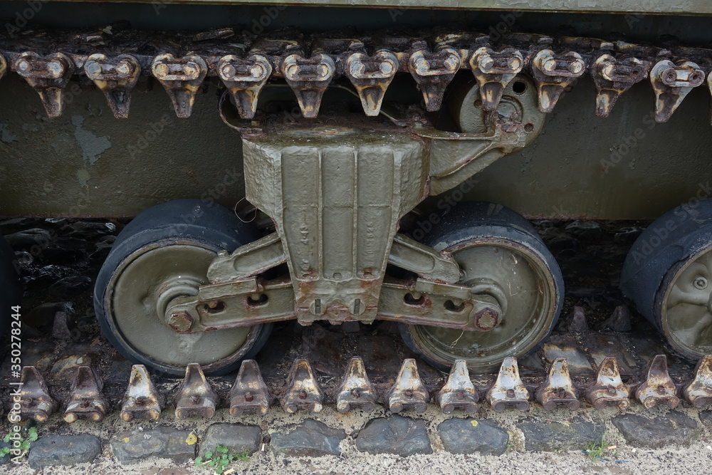 Panzer am Deich in Westkapelle