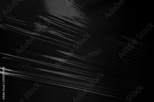 Plastic wrap texture. Abstract background