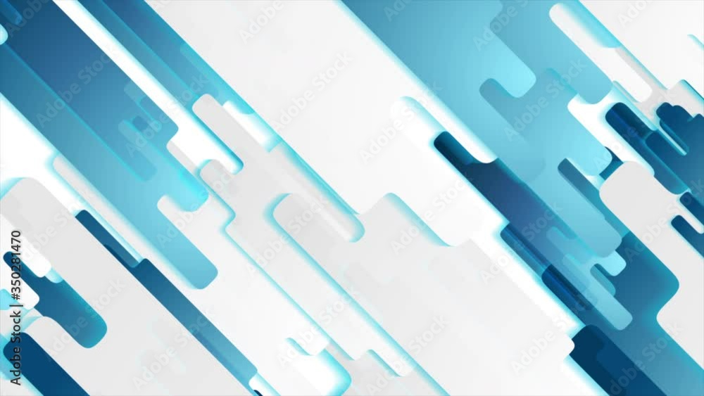 Grey and blue hi-tech geometric paper shapes with luminous shadow. Abstract futuristic motion background. Seamless loop. Video animation Ultra HD 4K 3840x2160 Grey and blue hi-tech geometric paper shapes with luminous shadow. Abstract futuristic motion background. Seamless loop. Video animation Ultra HD 4K 3840x2160