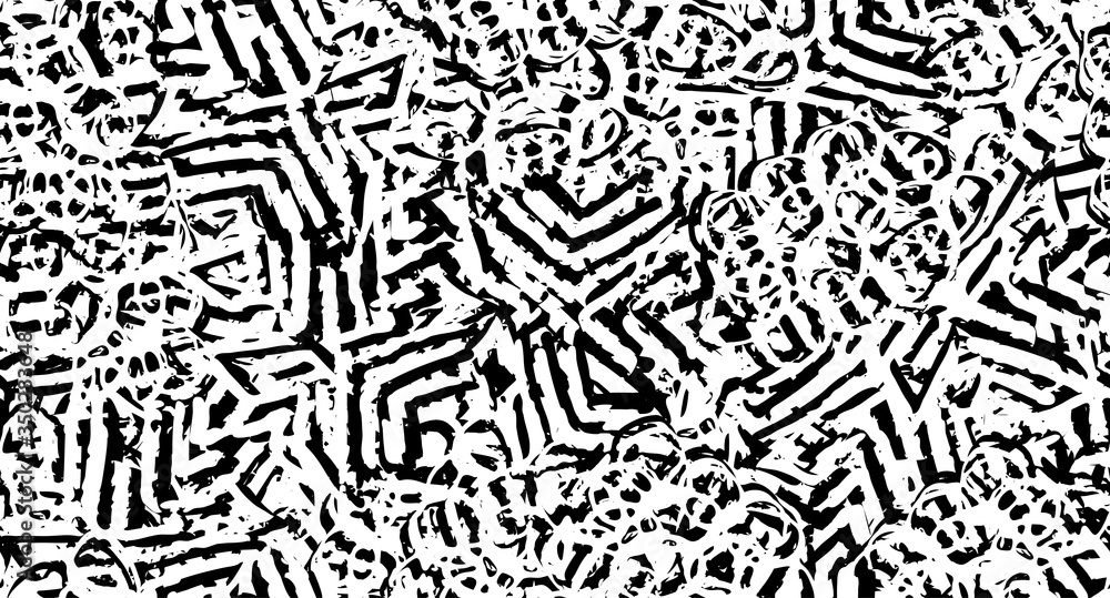 Seamless monochrome background. Repeating texture black and white grunge Seamless monochrome background. Repeating texture black and white grunge