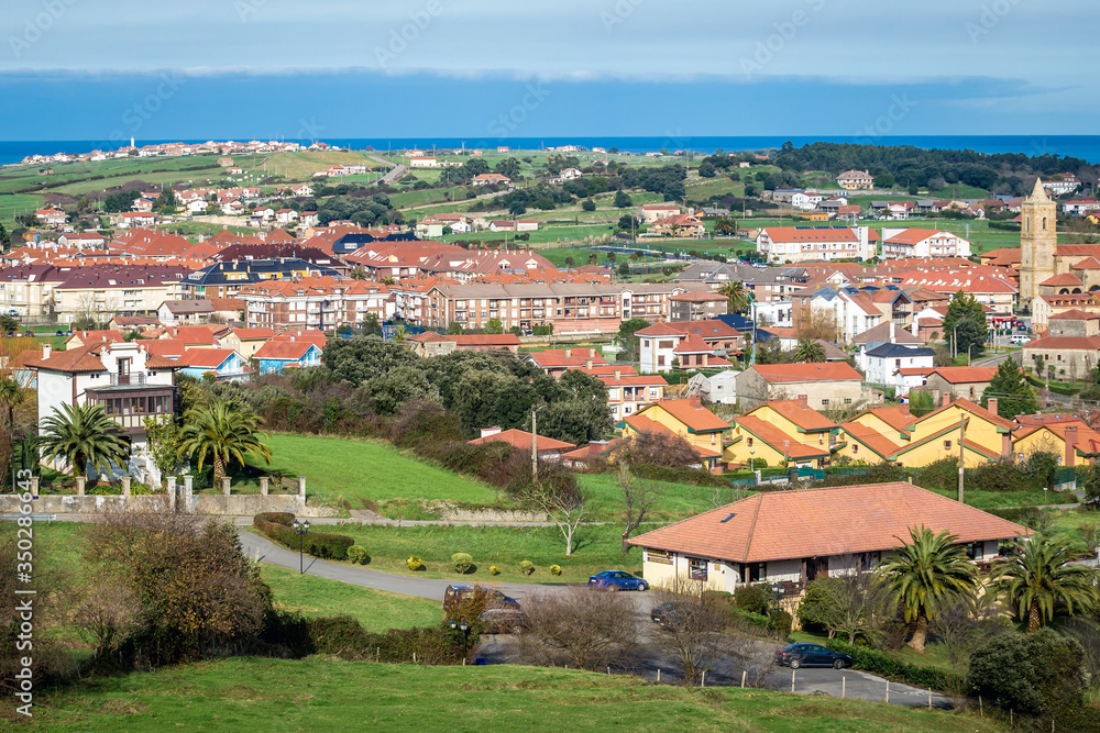 Ajo small town in Bareyo municipality in Cantabria autonomous community, Spain
