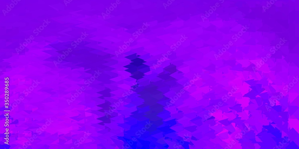 Dark purple vector gradient polygon layout.