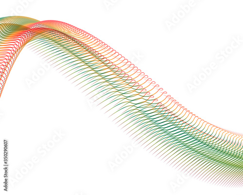 Abstract background blend wave line design for Wallpaper, Banner, Background, Card, Book Illustration, landing page