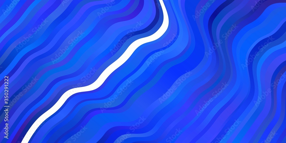 Light BLUE vector background with curves. Light BLUE vector background with curves.
