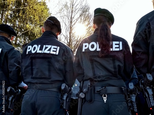 police officer, Polizei Gesetz, Leute, Demonstration, Uniform, Polizeischule, Schüler, Polizeischülter