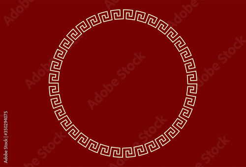 greca, meandro, cornice, decorazione, antica grecia