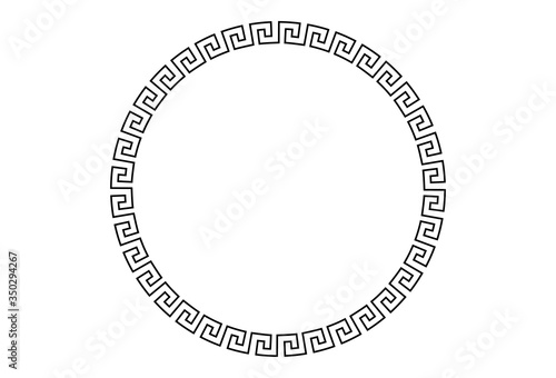 greca, meandro, cornice, decorazione, antica grecia