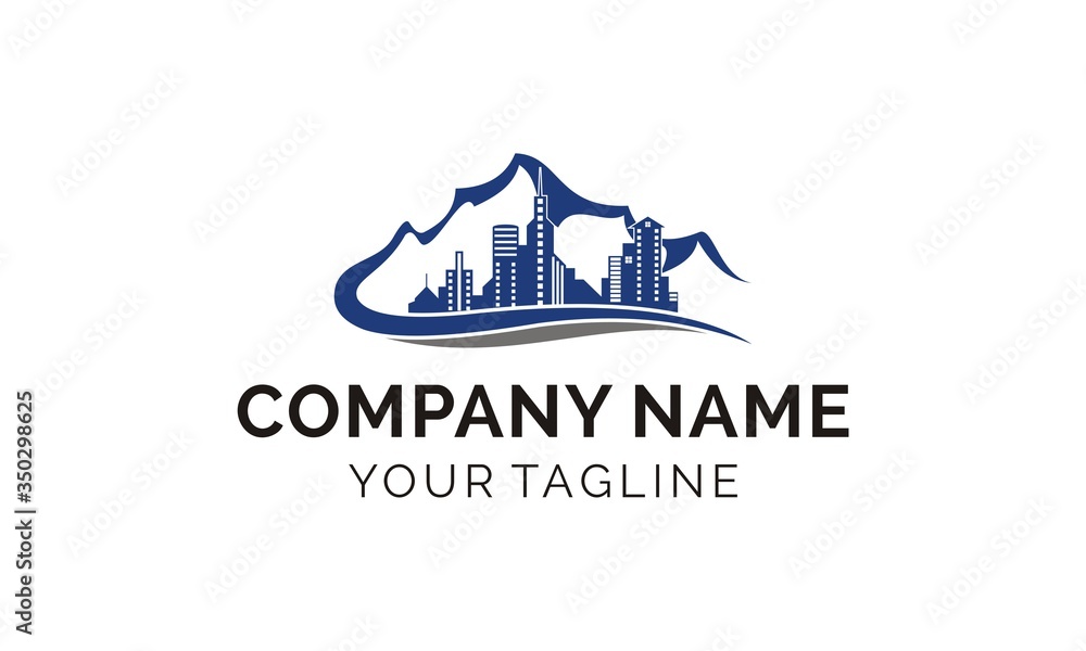 high-rise buildings that make up a city