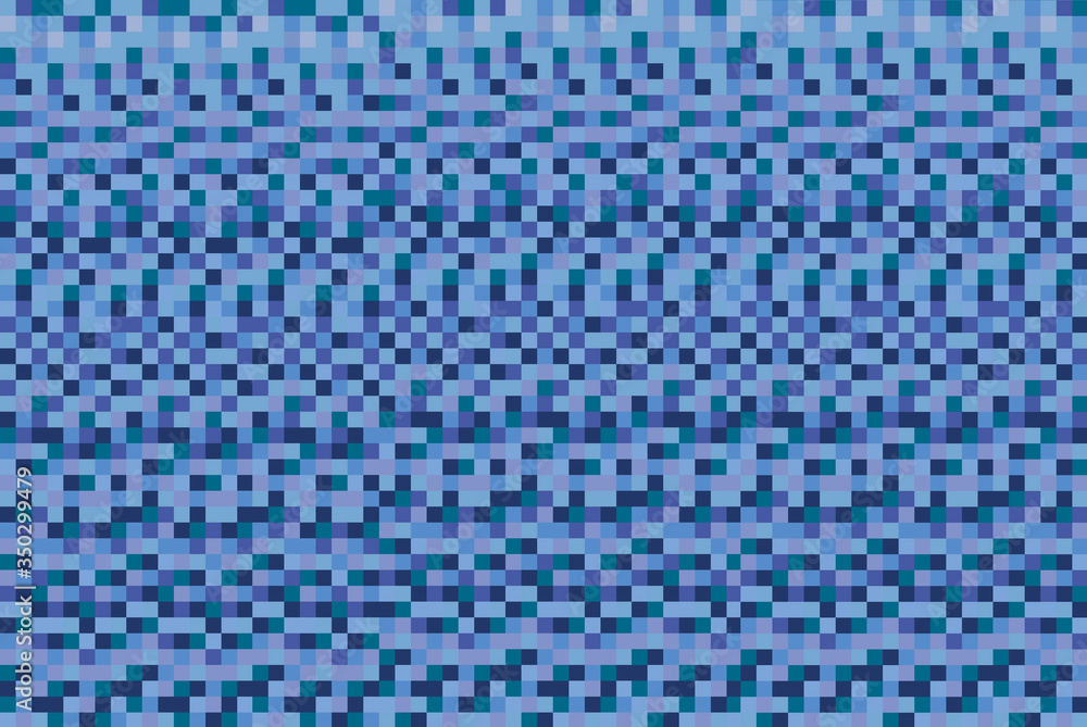 background from a cubic mosaic of blue-blue color. Abstract colorful background background from a cubic mosaic of blue-blue color. Abstract colorful background