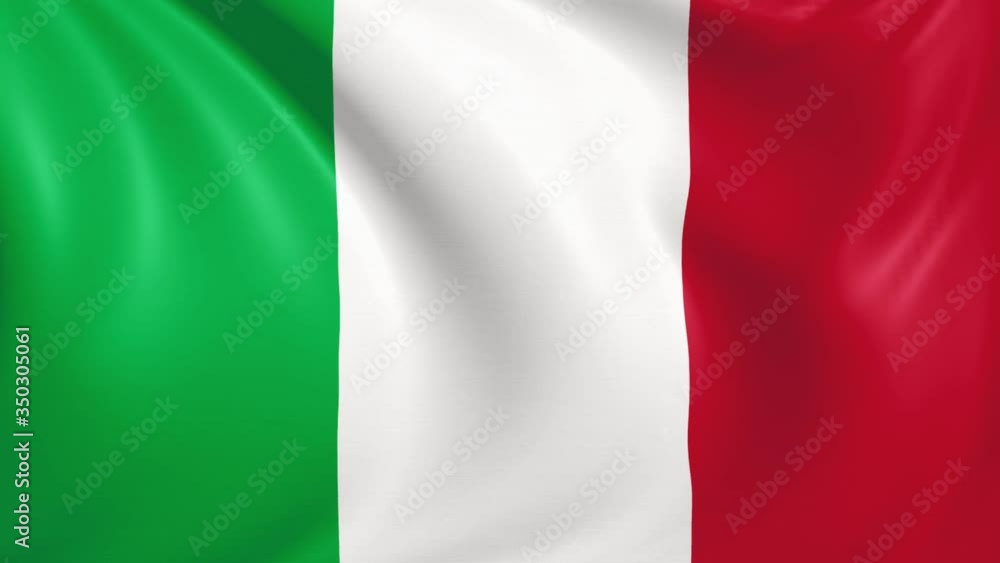 Italy flag waving in the wind with high quality texture in 4K National Flag of Italy italian Italy flag waving in the wind with high quality texture in 4K National Flag of Italy italian