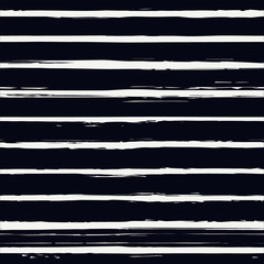 Fototapete Horizontale Streifenmuster Tinte Pinselstriche Horizontal Grunge Design  © funkyplayer