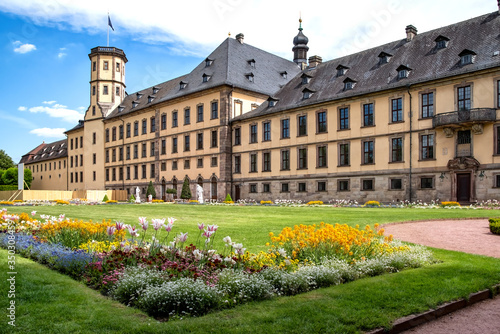 Stadtschloss (City Palace) in Fulda. The baroque residence was built from 1708 to 1714.